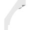 Ekena Millwork 5 1/2-in. W x 10-in. D x 14-in. H Merced Architectural Grade PVC Knee Brace BRCP055X10X14MRC - alternate 6
